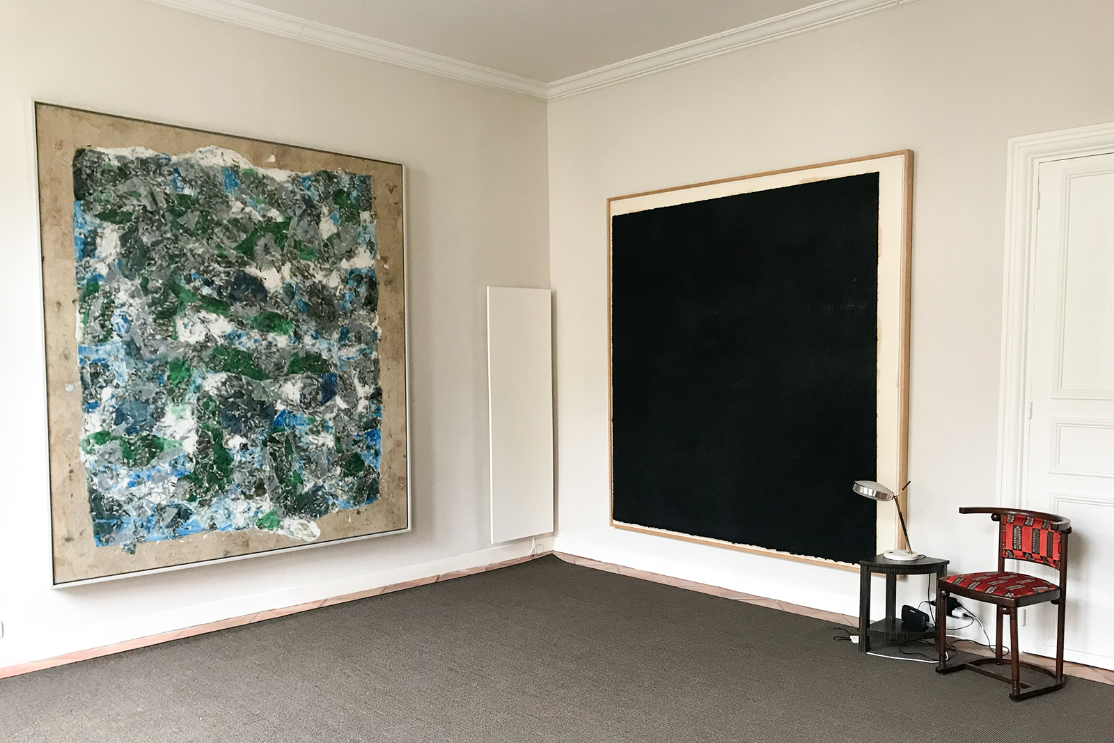 Simon Hantaï - Richard Serra - Guttklein Fine Art